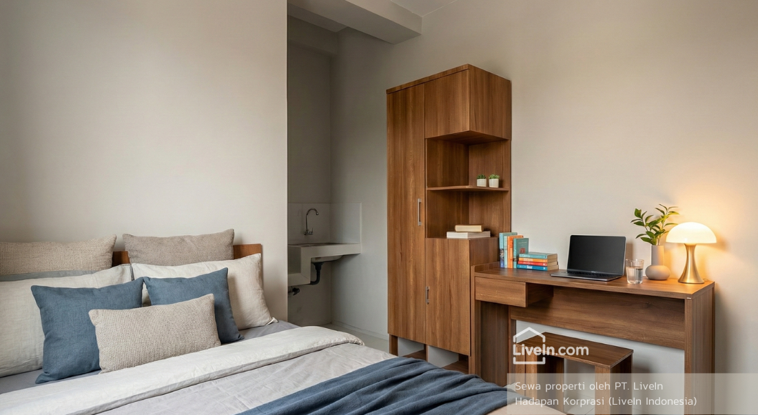 Single Bedroom With Water Heater